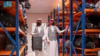 Lebih dari 227.000 jemaah menggunakan layanan penyimpanan bawang bawaan. Foto: Saudi Press Agency (SPA)