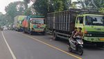 Ngeri! Jalan Amblas di Tabanan, Akses Bali-Jawa Lumpuh