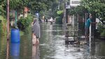 Perumahan Taman Mangu Tangsel Masih Direndam Banjir Pagi Ini