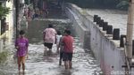 Perumahan Taman Mangu Tangsel Masih Direndam Banjir Pagi Ini