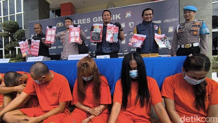 Polres Gresik bekuk pengedar dan bandar narkoba