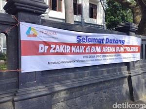 Sambutan Penolakan Dr Zakir Naik yang Hendak Hadir di Kota Malang
