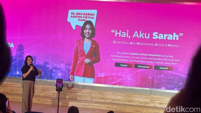 Sarah, asisten virtual Smartfren