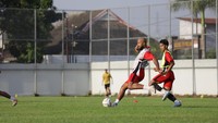 Foto: Sebanyak 2 pemain asing baru turut hadir dalam sesi latihan ini. Keduanya adalah Alex Tanque dan Lucas Dias. (Agung Dewantara/PSM Makassar)