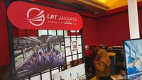 Dalam acara tersebut, karya foto pemenang Lomba Foto LRT Jakarta turut dipamerkan. Salah satunya adalah karya Pradita Utama dari detikcom. 