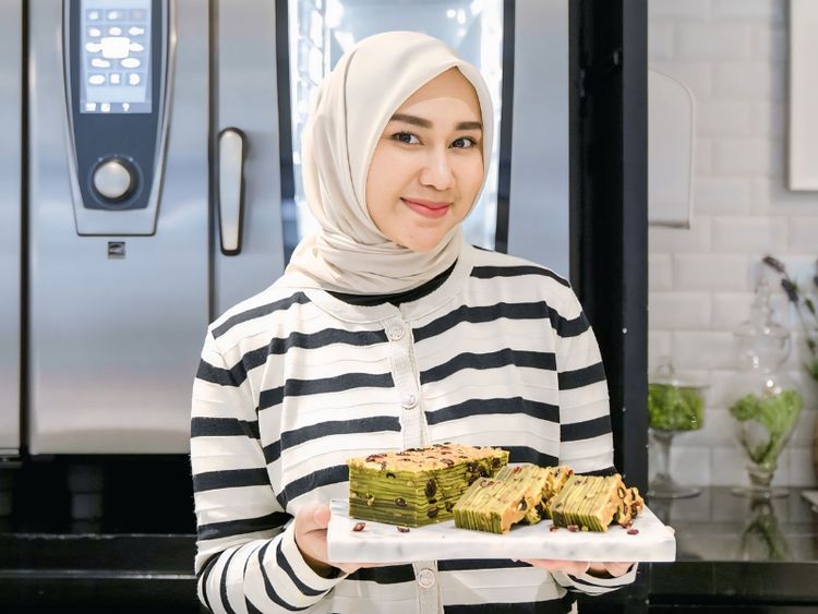 Septia Siregar Rajin Belajar Baking bikin Kue Enak