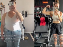 Keren! Wanita Ini Sukses Turun BB 43 Kg Tanpa Diet Ketat