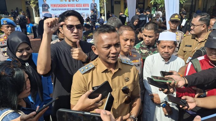 Wakil Wali Kota Bogor Jenal Mutaqin (Solihin/detikcom)