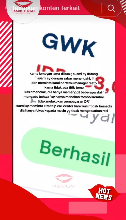 5 Fakta Kasus Viral Wanita Dituduh Menipu di Restoran GWK Bali