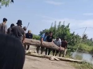 Warga Barru Tutup Akses Jalan Wisata Lasonrai gegara Lahan Pemakaman Dipagari