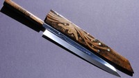 Di posisi ke-10 ada pisa Yoshihiro Mizuyaki Honyaki yang dibanderol sekitar Rp 86 juta. Bahan utamanya adalah baja premium Honyaki dengan ketajaman luar biasa. Cocok dipakai melepaskan tulang ikan untuk dijadikan sashimi. Foto: Oishya