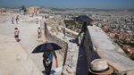 Akropolis Tutup Sementara Akibat Gelombang Panas Ekstrem Landa Athena
