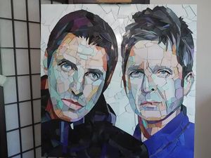 Video: Seniman Mosaik Ciptakan Karya Seni Oasis dari Piringan Hitam