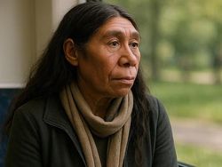 Ilustrasi AI Jika Manusia Neanderthal dan Denisova Hidup di Zaman Sekarang