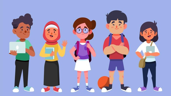 ILUSTRASI SISWA.