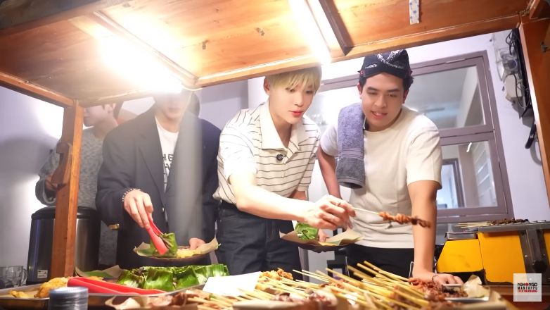 Jerome Polin kulineran bareng idol K-Pop