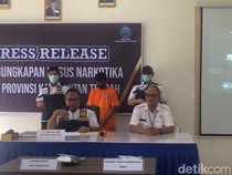 Cantolkan Satu Kresek Sabu di Motor, Kurir Ditangkap di Pulang Pisau