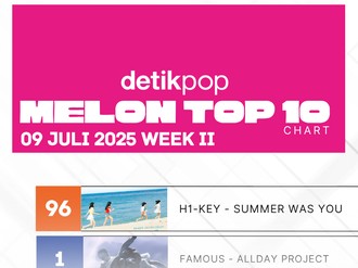 Single Baru H1-KEY Debut di Chart Melon!