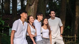 Momen kebersamaan keluarga itu, terlihat di Instagram Donna dan Darius. Foto: dok instagram Donna Agnesia