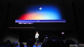 Gemini Live: Mendukung screen sharing dan pengalaman kamera yang lebih baik, dioptimalkan untuk layar besar. Foto: detikINET/Adi Fida Rachman