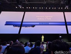 Keriuhan Acara Peluncuran Samsung Galaxy Z Fold7 di New York