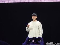 Keriuhan Acara Peluncuran Samsung Galaxy Z Fold7 di New York