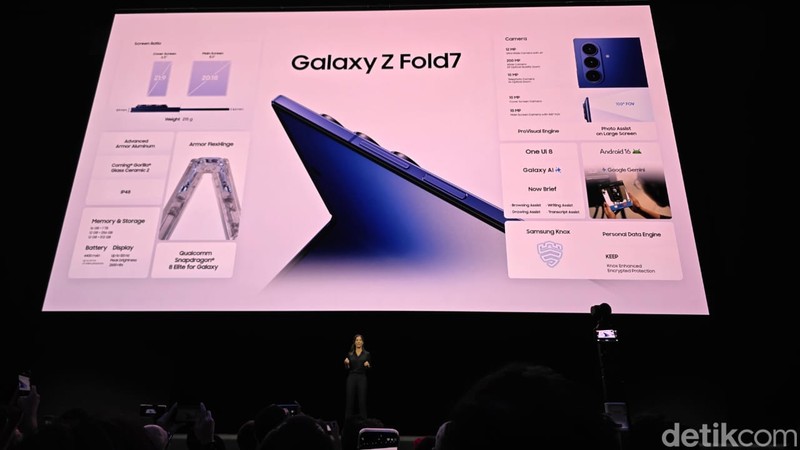 Peluncuran Samsung Galaxy Z Fold7