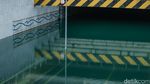 Potret Underpass di Cikarang Jadi Kolam Renang Bening Dadakan