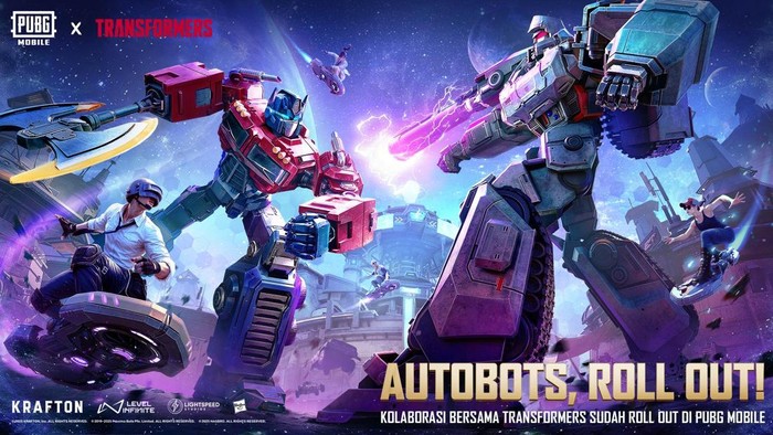 PUBG Mobile x Transformers