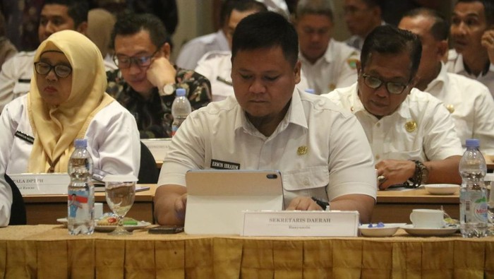 Sekda Banyuasin Erwin Ibrahim