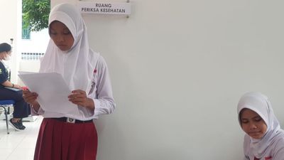 Melihat Siswa Sekolah Rakyat Jalani Cek Kesehatan