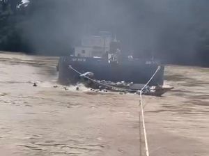 Kronologi Taksi Perahu di Kalteng Tenggelam Ditabrak Tongkang Batu Bara