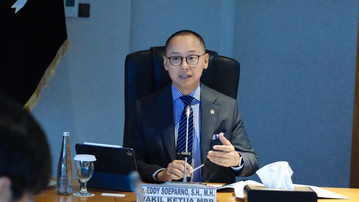 Wakil Ketua MPR dari Fraksi PAN Eddy Soeparno
