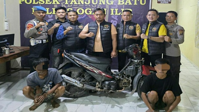 2 pelaku pencurian hewan ternak di Tanjung Batu diringkus