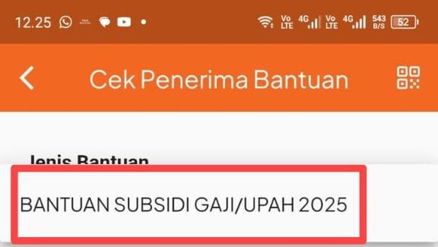 Cara cek status penerima di Pospay.