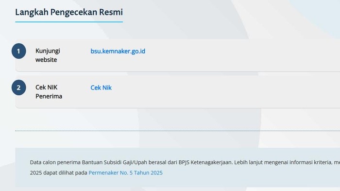 Cek BSU di Kemnaker