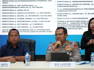 Lalin di Pekanbaru Dialihkan Saat Riau Bhayangkara Run 2025, Ini Rutenya