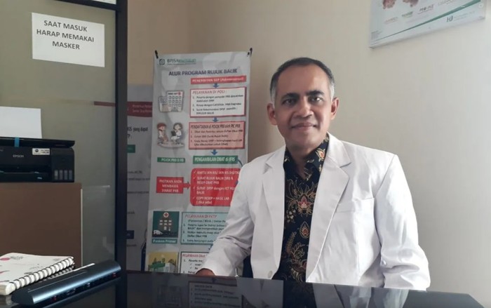 Dokter Praktik Perorangan Kota Kediri, dr. Mustadhim.