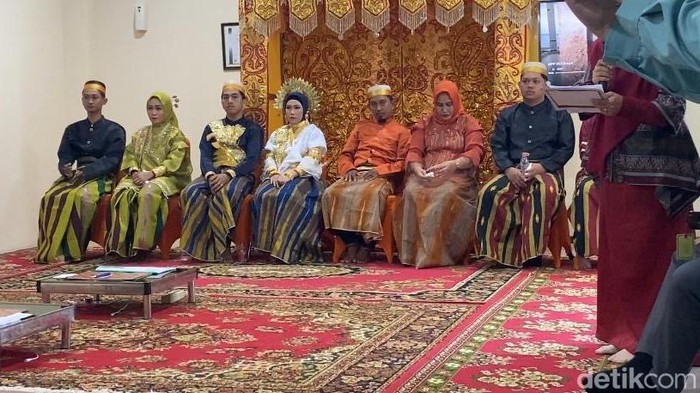 Dokumentasi nikah massal gratis di kantor Mal Pelayanan Publik (MPP) Parepare.
