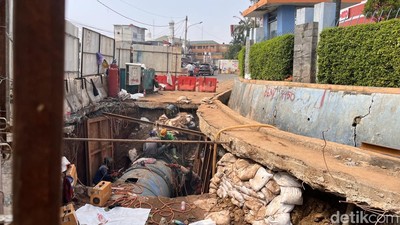 Ditarget Juni 2025, Galian di Pondok Gede Masih Dikebut
