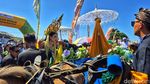 Keanggunan Aura Maulida Jadi Ratu di Festival Hari Nelayan