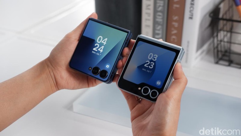 Galaxy Z Flip7 vs Flip6