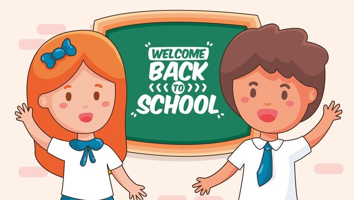 ILUSTRASI MASUK SEKOLAH MPLS.
