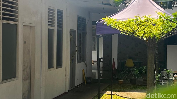 Kamar Kos TKP diplomat muda Kemlu ditemukan meninggal. (Rumondang/detikcom)