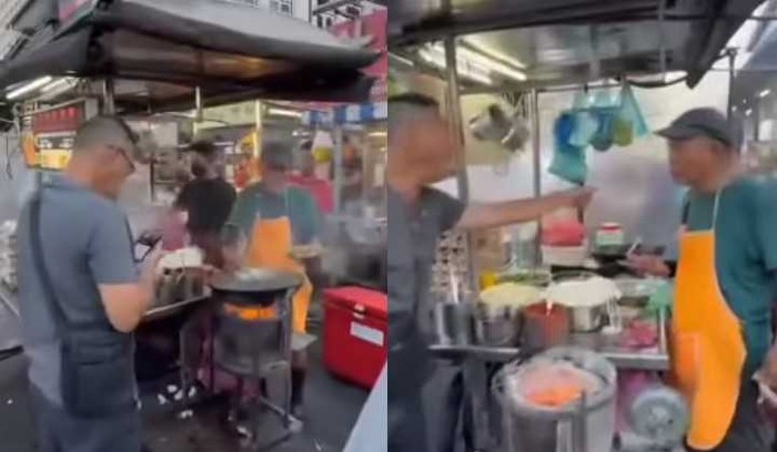 Kesal Makanannya Lama Disajikan, Pria Ini Ngamuk Banting Wajan Penjual