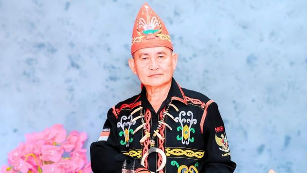 Ketua Lembaga Adat Dayak Lundayeh Malinau Paulus Belapang.