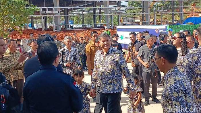Ketua Satgas Perumahan, Hashim Djojohadikusumo.(Alamudin)