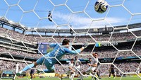PSG tampil gemilang dengan membantai Real Madrid 4-0 pada semifinal FIFA Club World Cup 2025. Pertandingan digelar di Atlanta, Amerika Serikat, pada Rabu (9/7/2025) waktu setempat. (REUTERS/Kai Pfaffenbach)