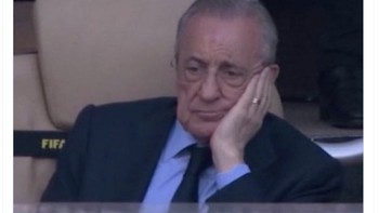 Florentino Perez pun pusing tujuh keliling. Foto: X.com