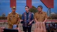 Widiyanti mendorong agar pemerintah setempat dan Pemerintah Provinsi Sumatra Utara menghadirkan papan-papan informasi yang menjelaskan mengenai geosite-geosite yang ada di sekitar Danau Toba. (dok. Kemenpar)